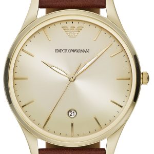 Emporio Armani Herrklocka AR11312 Adriano Antikvit/Läder Ø41 mm