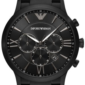 Emporio Armani Herrklocka AR11349 Giovanni Svart/Stål Ø43 mm