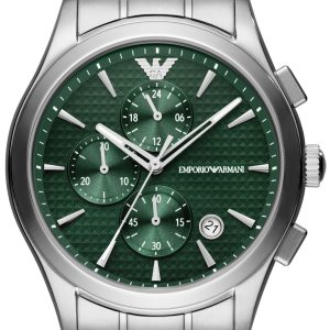 Emporio Armani Herrklocka AR11529 Paolo Grön/Stål Ø42 mm