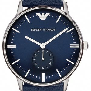 Emporio Armani Herrklocka AR1647 Blå/Läder Ø40 mm