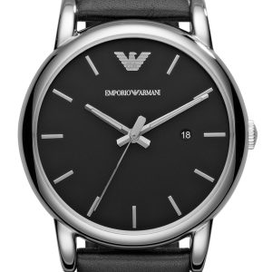 Emporio Armani Herrklocka AR1692 Luigi Svart/Läder Ø41 mm