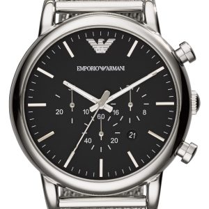 Emporio Armani Herrklocka AR1808 Luigi Svart/Stål Ø46 mm