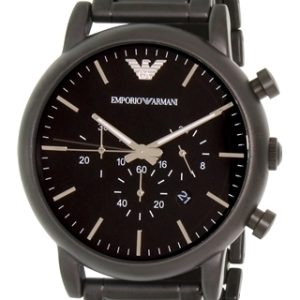 Emporio Armani Herrklocka AR1895 Dress Svart/Stål Ø46 mm