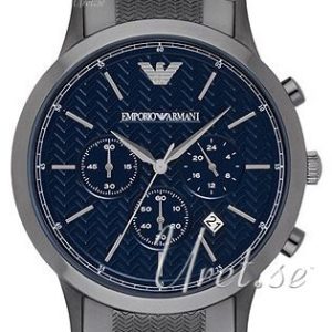 Emporio Armani Herrklocka AR2505 Fashion Blå/Stål Ø43 mm