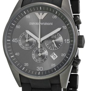 Emporio Armani Herrklocka AR5889 Sportivo Svart/Stål Ø43 mm