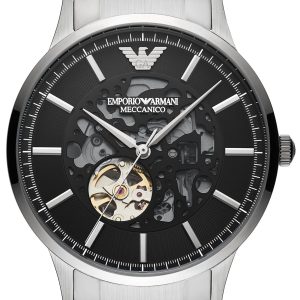 Emporio Armani Herrklocka AR60055 Renato Svart/Stål Ø43 mm