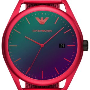 Emporio Armani Matteo Herrklocka AR11329 Lila/Aluminium Ø43 mm