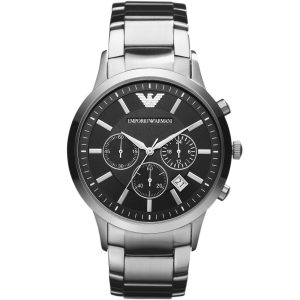 Emporio Armani Renato AR2434 - Herr - 43 mm - Analogt - Quartz - Mineralglas