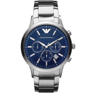 Emporio Armani Renato AR2448 - Herr - 43 mm - Analogt - Quartz - Mineralglas