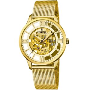 Festina Automatic Skeleton F20667/1 - Herr - 41 mm - Analogt - Automatiskt - Safirglas