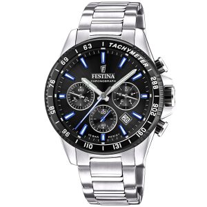 Festina Chrono F20560/5 - Herr - 45 mm - Analogt - Quartz - Mineralglas