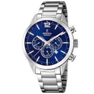 Festina Chronograph F20343/7 - Herr - 43 mm - Analogt - Quartz - Mineralglas