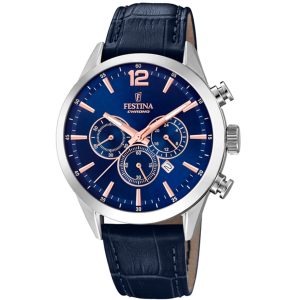 Festina Chronograph F20542/4 - Herr - 44 mm - Analogt - Quartz - Mineralglas