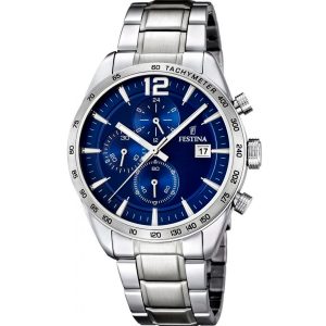 Festina F16759/3 - Herr - 44 mm - Analogt - Quartz - Mineralglas