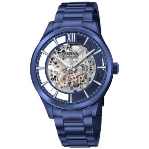 Festina Skeleton Automatic F20631/1 - Herr - 43 mm - Analogt - Automatiskt - Safirglas