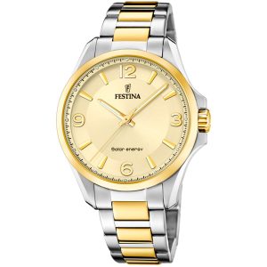 Festina Solar Energy F20657/2 - Herr - 41 mm - Analogt - Quartz - Mineralglas