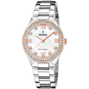 Festina Solar Energy F20658/1 - Dam - 35 mm - Analogt - Quartz - Mineralglas