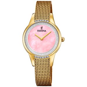 Festina Swarovski F20495/2 - Dam - 30 mm - Analogt - Quartz - Mineralglas