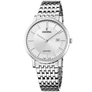 Festina Swiss Made F20018/1 - Unisex - 39 mm - Analogt - Quartz - Safirglas