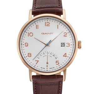 Gant 99999 Herrklocka GT022003 Vit/Läder Ø42 mm