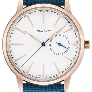 Gant Damklocka GT049002 Stanford Vit/Läder Ø36 mm