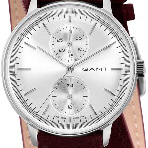 Gant Damklocka GTAD09000599I Silverfärgad/Läder Ø36 mm