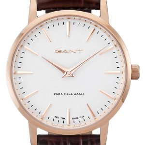 Gant Damklocka W11402 Vit/Läder Ø32 mm