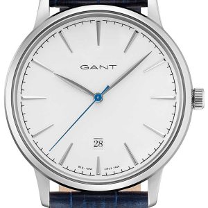 Gant Herrklocka GT020001 Stanford Vit/Läder Ø42 mm