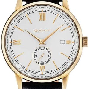 Gant Herrklocka GT023006 Freeport Vit/Läder Ø42 mm