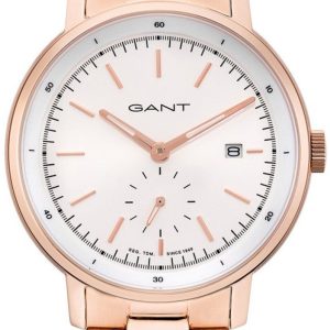 Gant Herrklocka GTAD08400299I Vit/Roséguldstonat stål Ø42 mm