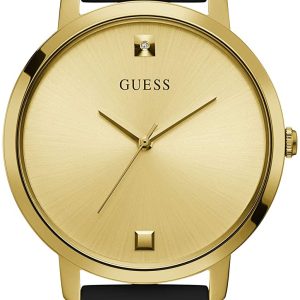 Guess Damklocka GW0004L1 Gulguldstonad/Gummi Ø40 mm