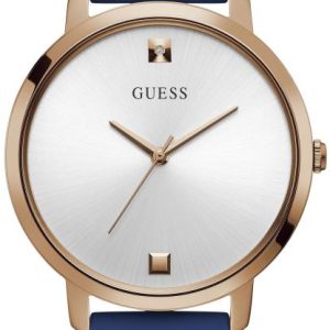 Guess Damklocka GW0004L2 Nova Vit/Gummi Ø40 mm