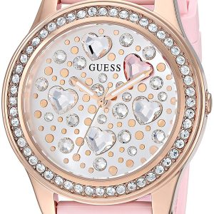 Guess Damklocka GW0006L2 Silverfärgad/Gummi Ø36.5 mm