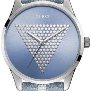 Guess Damklocka GW0021L1 Mini Blå/Läder Ø36 mm