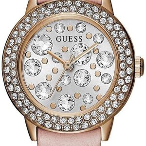 Guess Damklocka GW0029L3 Silverfärgad/Läder Ø26 mm