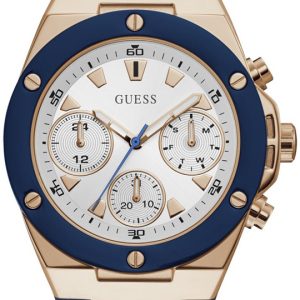 Guess Damklocka GW0030L5 Athena Vit/Gummi Ø39 mm