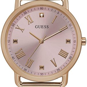 Guess Damklocka GW0031L3 Avery Rosa/Roséguldstonat stål Ø34 mm