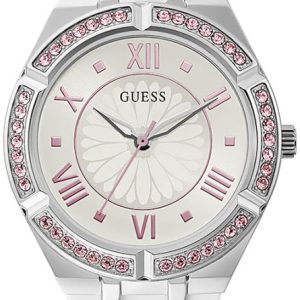 Guess Damklocka GW0032L1 Vit/Gummi Ø35 mm