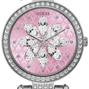 Guess Damklocka GW0032L3 Get in Touch Foundation Rosa/Stål Ø32 mm