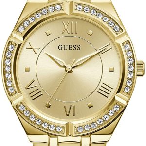 Guess Damklocka GW0033L2 Gulguldstonad/Gulguldtonat stål Ø36 mm