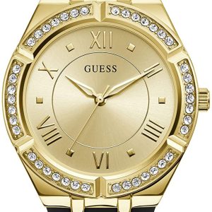 Guess Damklocka GW0034L1 Gulguldstonad/Gummi Ø36 mm