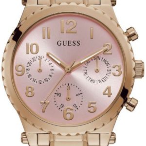 Guess Damklocka GW0035L3 Gwen Rosa/Roséguldstonat stål Ø38 mm