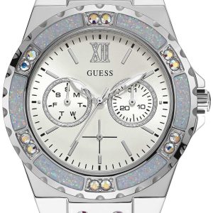 Guess Damklocka GW0042L1 Vit/Gummi Ø38.5 mm