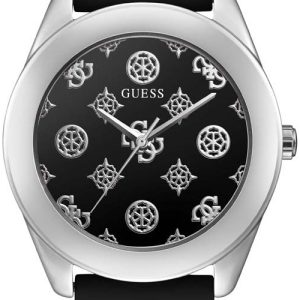 Guess Damklocka GW0107L1 Svart/Gummi Ø40 mm