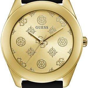 Guess Damklocka GW0107L2 Gulguldstonad/Gummi Ø40 mm