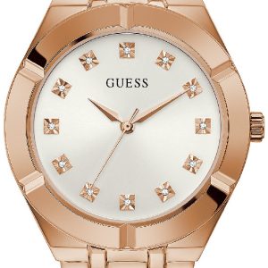 Guess Damklocka GW0114L3 Silverfärgad/Roséguldstonat stål Ø36 mm