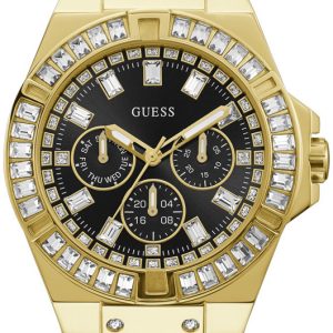 Guess Damklocka GW0118L1 Svart/Gummi Ø39 mm