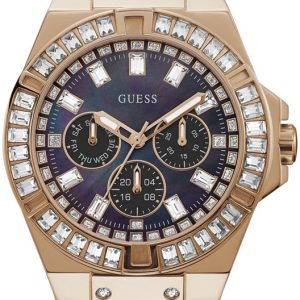 Guess Damklocka GW0118L2 Svart/Gummi Ø39 mm