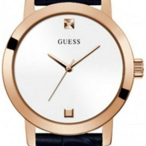 Guess Damklocka GW0246L4 Mini Vit/Läder Ø25 mm