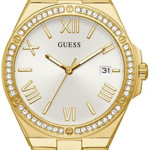 Guess Damklocka GW0286L2 Silverfärgad/Gulguldtonat stål Ø38 mm